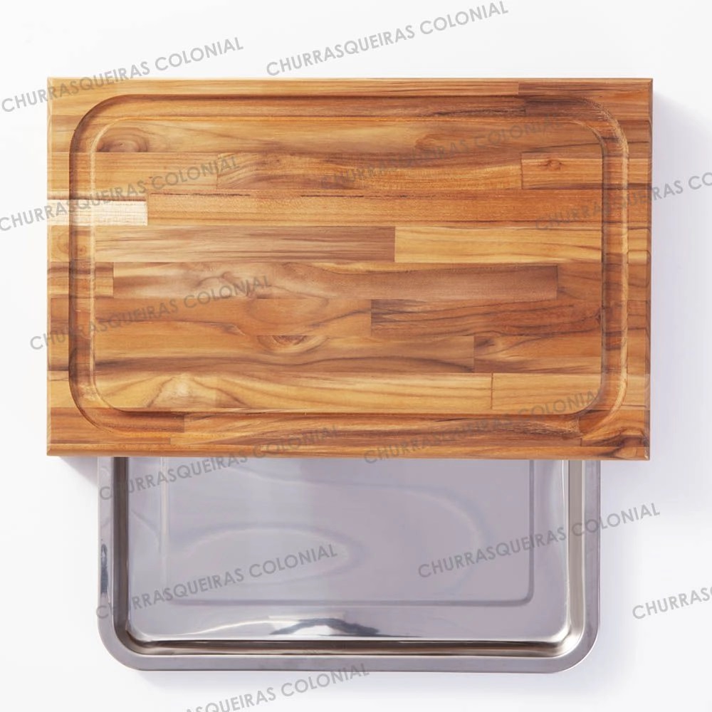 Aqui você encontra tábua de madeira para churrasco com bandeja, alem de uma extensa linha de acessórios para churrasco e utensilios de cozinha. Clique e confira