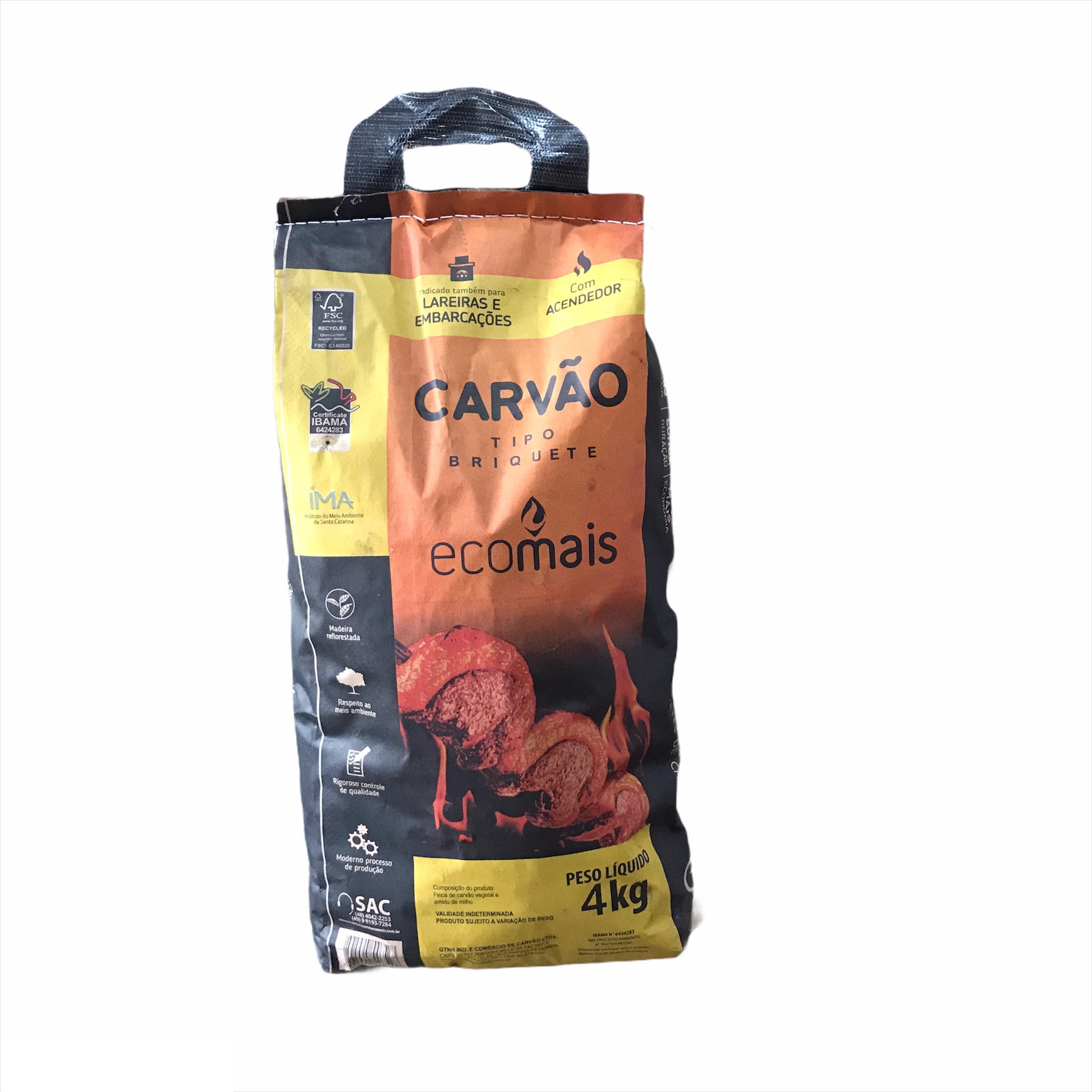 Aqui você encontra carvão especial de eucalipto tradicional e tipo briquete alem de lenha frutifera para defumação e para forno de pizza. Clique e confira