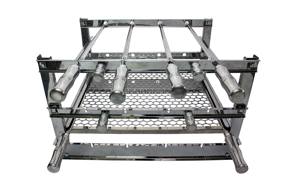 Aqui você encontra a maior variedade de modelos e medidas de grill para churrasqueira em aço inox a pronta entrega. Clique e conheça a Colonial Churrasqueiras