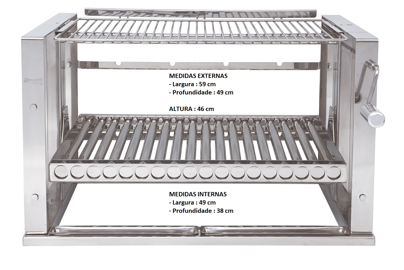 Aqui você encontra Elevgrill Prime 584 Giragrill a pronta entrega alem de uma grande variedade de acessórios para churrasqueiras. Clique e confira