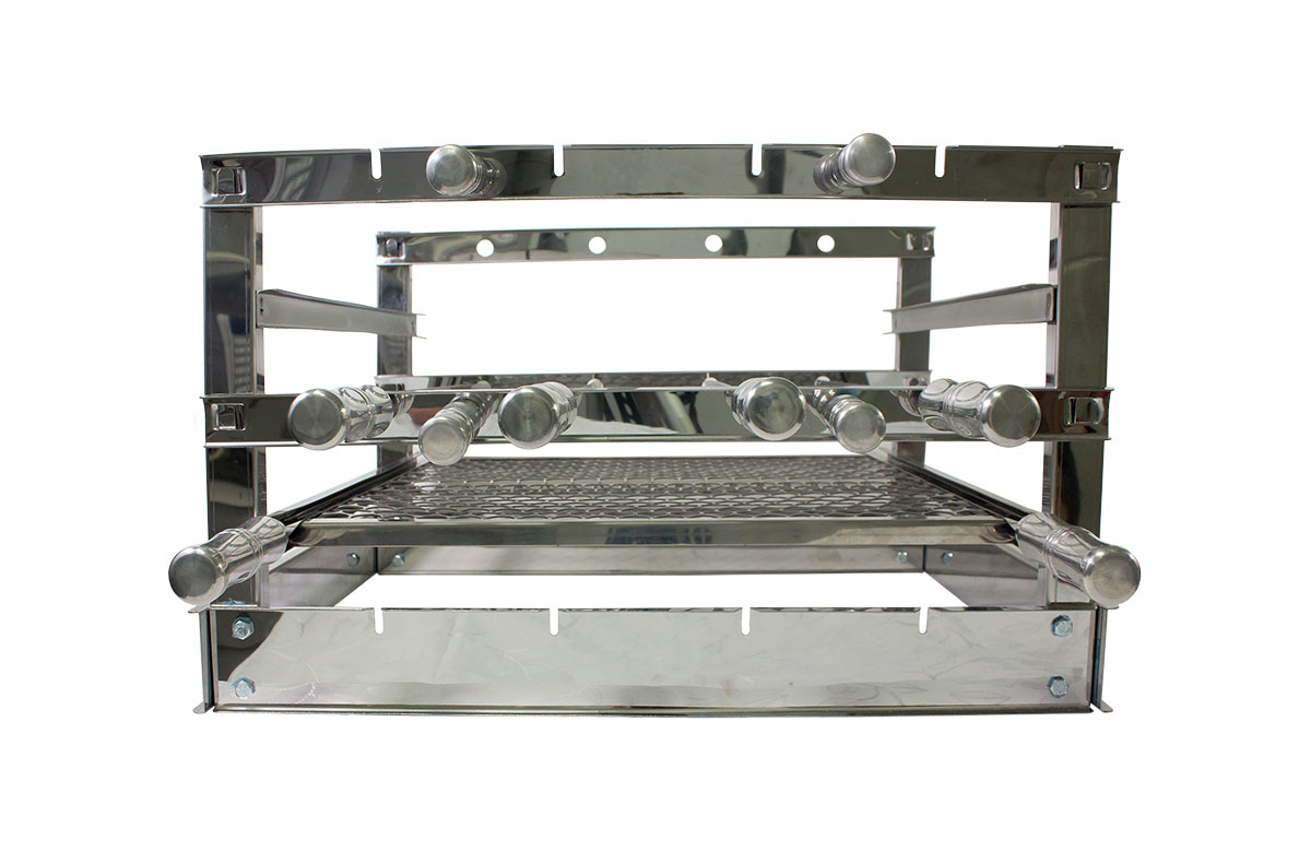 Aqui você encontra a maior variedade de modelos e medidas de grill para churrasqueira em aço inox a pronta entrega. Clique e conheça a Colonial Churrasqueiras