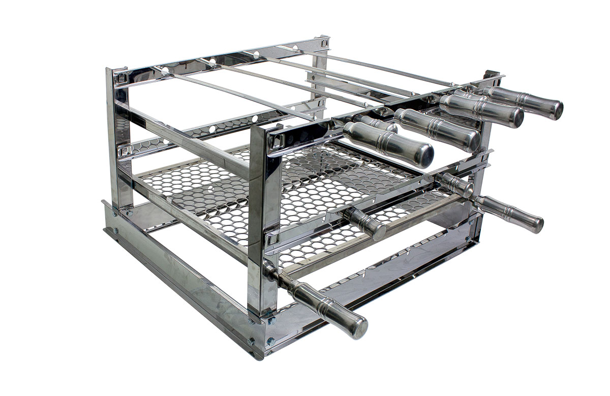 Aqui você encontra a maior variedade de modelos e medidas de grill para churrasqueira em aço inox a pronta entrega. Clique e conheça a Colonial Churrasqueiras