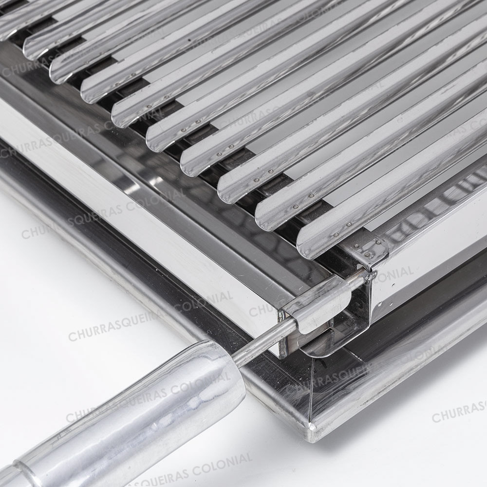 Aqui você encontra grill em aço inox para churrasqueira a pronta entrega de várias medidas e modelos. Clique e conheça a Colonial Churrasqueiras