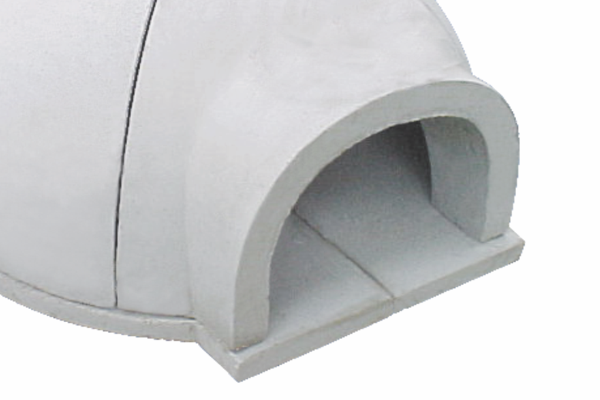 Forno a lenha pré moldado para pizza - uso residencial