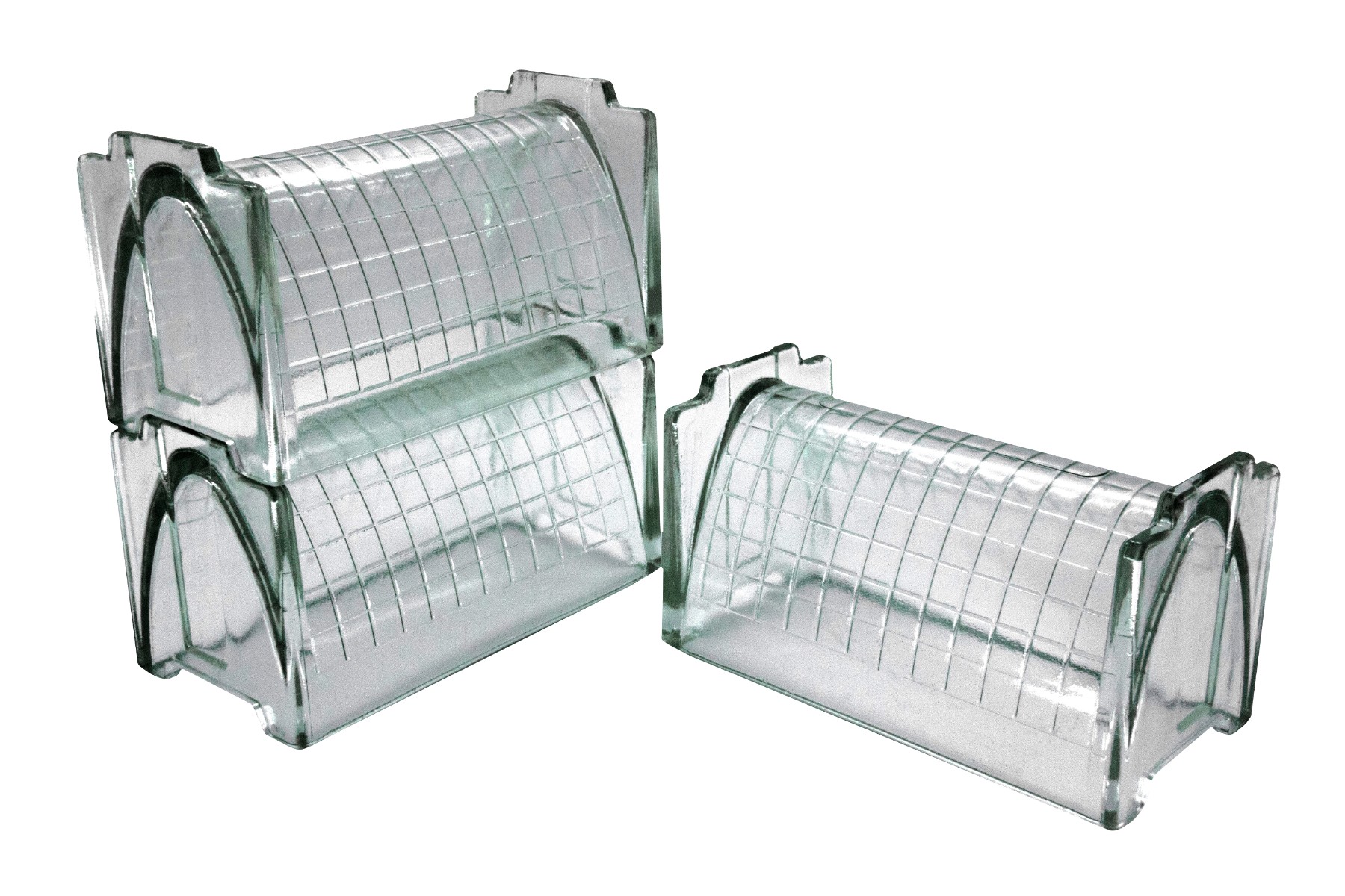 Aqui você encontra elemento vazado e veneziana de vidro de vários modelos e medidas. Clique e confira