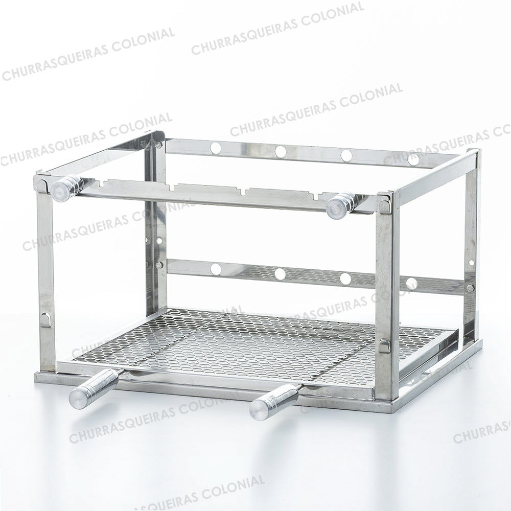 Aqui você encontra grill em aço inox para churrasqueira a pronta entrega de várias medidas e modelos. Clique e conheça a Colonial Churrasqueiras