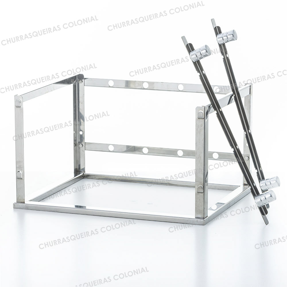 Aqui você encontra grill em aço inox para churrasqueira a pronta entrega de várias medidas e modelos. Clique e conheça a Colonial Churrasqueiras