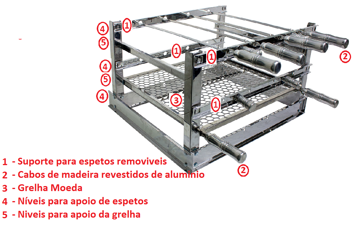 Aqui você encontra a maior variedade de modelos e medidas de grill para churrasqueira em aço inox a pronta entrega. Clique e conheça a Colonial Churrasqueiras
