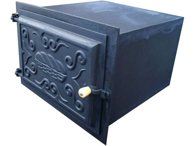 forno de ferro, forno para fogão a lenha