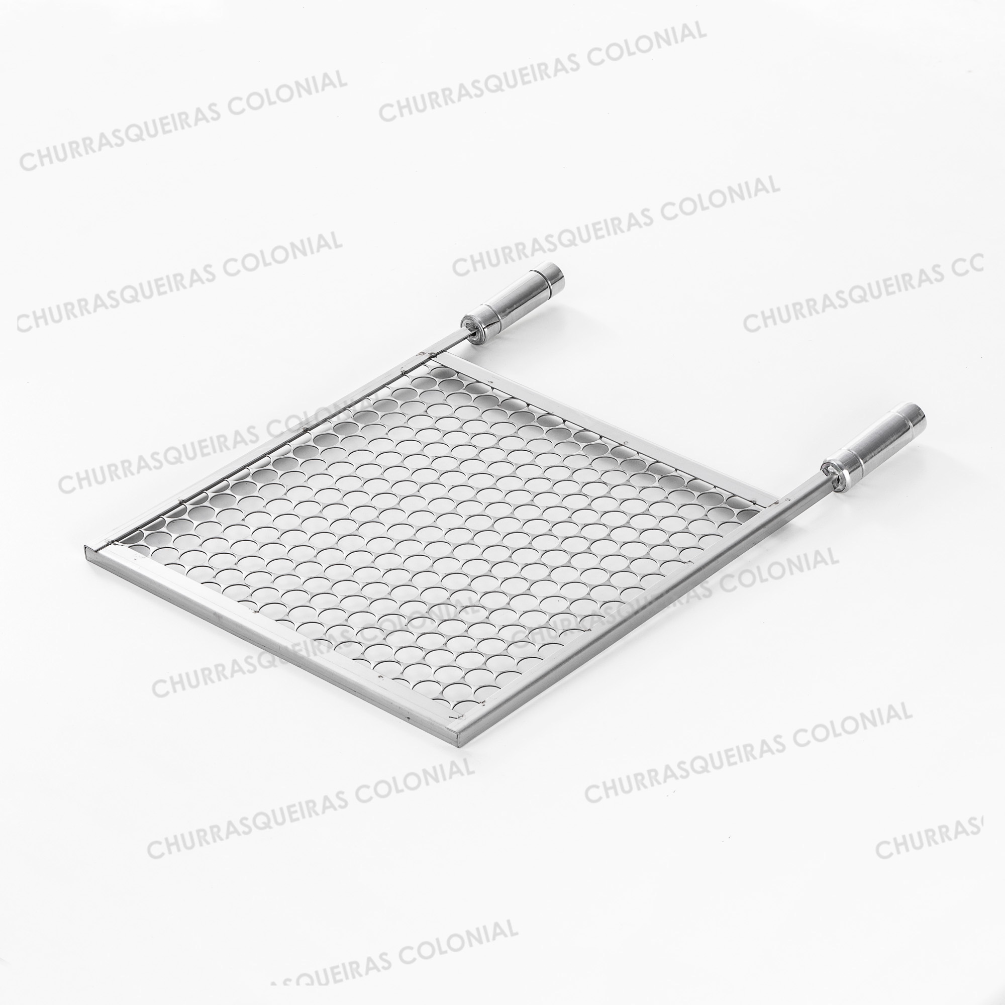 Aqui você encontra grelha em aço inox para churrasqueira a pronta entrega de várias medidas e modelos. Clique e conheça a Colonial Churrasqueiras